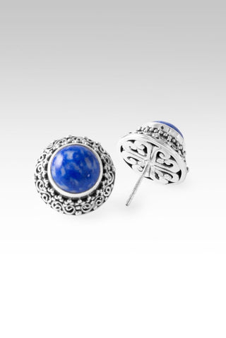 Mercy In & Thru It Earrings II™ in Lapis - Stud - only found at SARDA™