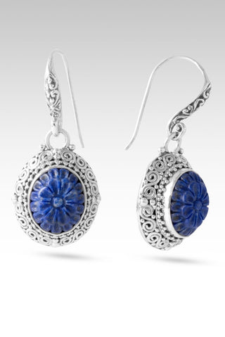 Mercy In & Thru It Earrings™ in Lapis - Bali Wire - only found at SARDA™