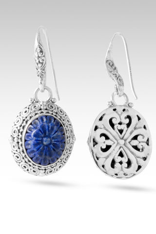 Mercy In & Thru It Earrings™ in Lapis - Bali Wire - only found at SARDA™