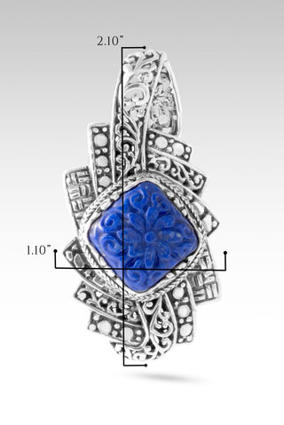 Mercy In & Thru It Pendant™ in Lapis - Statement - only found at SARDA™