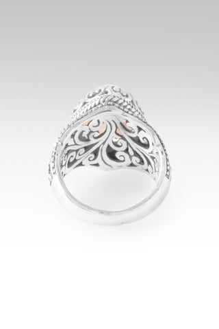 Mercy Remains Ring™ in Cor - De - Rosa Morganite - Dinner - only found at SARDA™