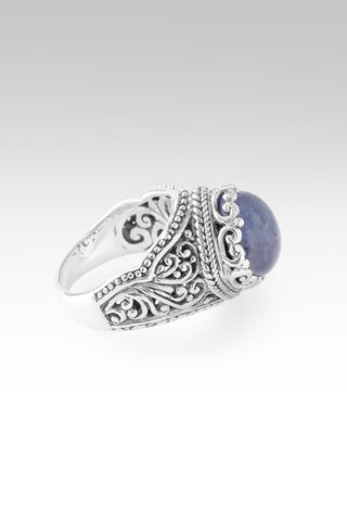 Mercy Remains Ring™ in Tanzanite - Dinner - only found at SARDA™
