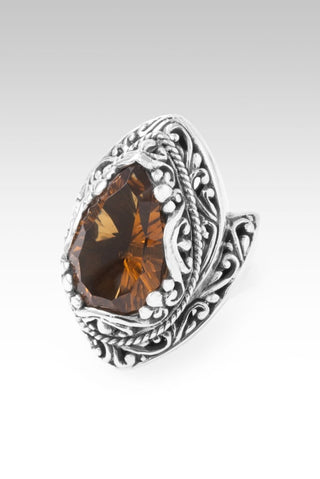 Mercy Saved Me Ring™ in Whiskey Quartz - Dinner - only found at SARDA™