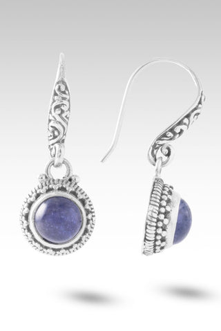 Mercy Swallowed Mistakes Earrings™ in Tanzanite - Bali Wire - only found at SARDA™