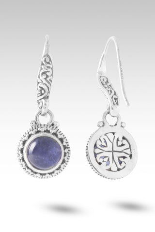 Mercy Swallowed Mistakes Earrings™ in Tanzanite - Bali Wire - only found at SARDA™