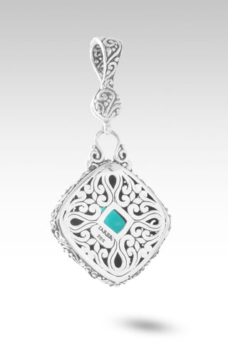 Mercy Will Follow Me Pendant™ in Amazonite - Single Stone - only found at SARDA™