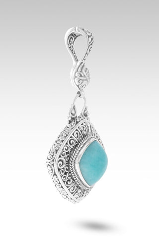 Mercy Will Follow Me Pendant™ in Amazonite - Single Stone - only found at SARDA™