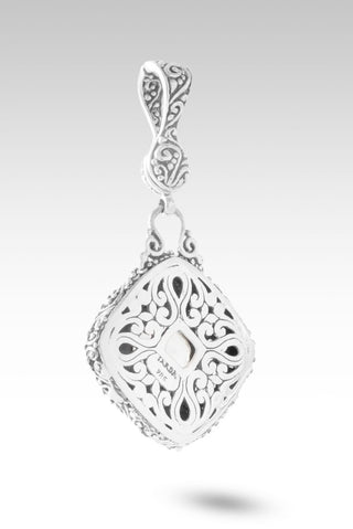Mercy Will Follow Me Pendant™ in Prasiolite - Single Stone - only found at SARDA™