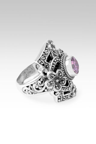 Mercy Will Follow Me Ring III™ in Perfect Pink Moissanite - Statement - only found at SARDA™