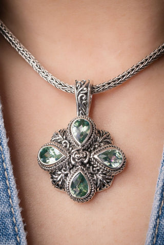 Miracle Maker Pendant™ in Bali Crush™ Mystic Topaz - Multi Stone - only found at SARDA™