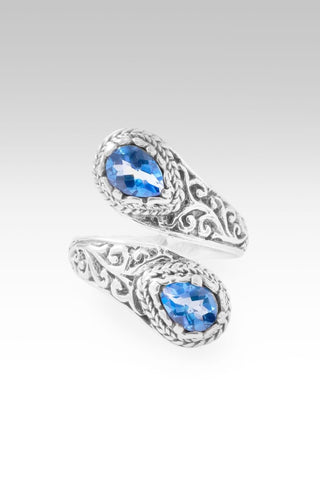 Miracle Worker Ring™ in Royal Bali Blue™ Mystic Topaz - Bypass - only found at SARDA™