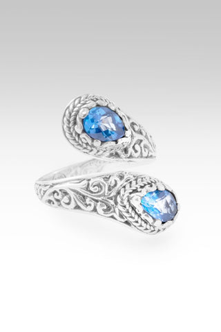 Miracle Worker Ring™ in Royal Bali Blue™ Mystic Topaz - Bypass - only found at SARDA™
