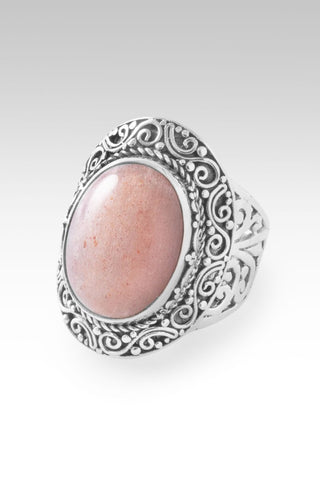 More To Come Ring™ in Pink Moonstone - Statement - only found at SARDA™