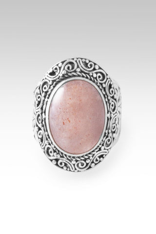 More To Come Ring™ in Pink Moonstone - Statement - only found at SARDA™