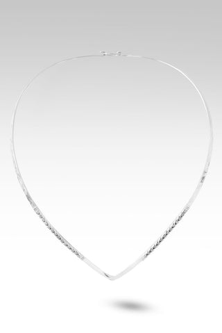 My Conqueror & King V - Collar Necklace™ in Chainlink & Hammered - V - Collar - only found at SARDA™