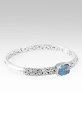 My Faithful Bangle Bracelet™ in London Blue Topaz - Bangle - only found at SARDA™