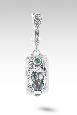 My GOD Will Pendant™ in Odyssey Calypso™ Mystic Quartz & Bali Hai™ Mystic Topaz - Multi Stone - only found at SARDA™