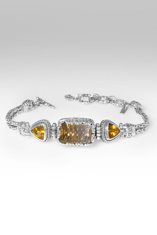 My Goliath's Defeated Bracelet™ in Bi - Color Champagne Citrine & Golden Cognac Scapolite - Multi Stone - only found at SARDA™