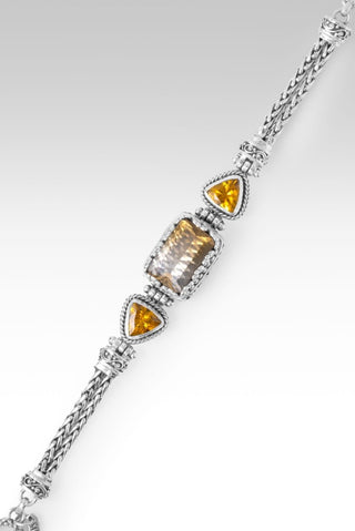 My Goliath's Defeated Bracelet™ in Bi - Color Champagne Citrine & Golden Cognac Scapolite - Multi Stone - only found at SARDA™