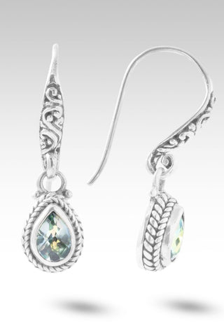 My Healing Earrings™ in Bali Crush™ Mystic Topaz - Bali Wire - only found at SARDA™