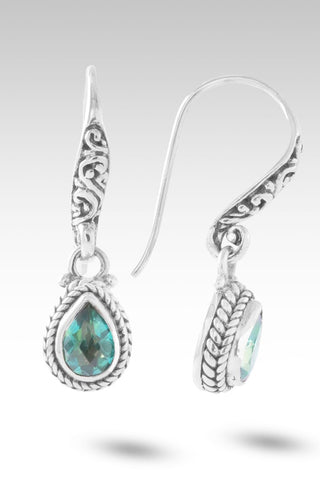 My Healing Earrings™ in Bali Hai™ Mystic Topaz - Bali Wire - only found at SARDA™