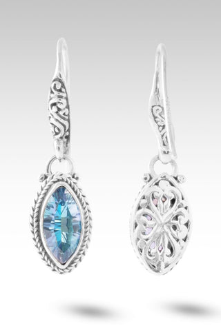 My Healing Earrings™ in Beyond Elitism™ Mystic Quartz - Bali Wire - only found at SARDA™
