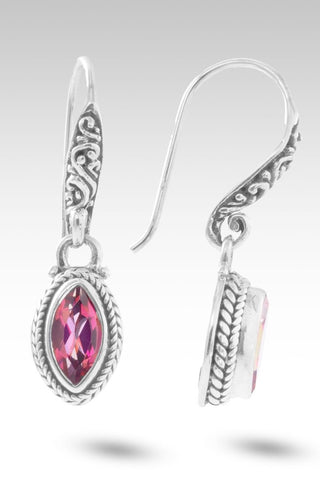 My Healing Earrings™ in Ultra™ Mystic Topaz - Bali Wire - only found at SARDA™