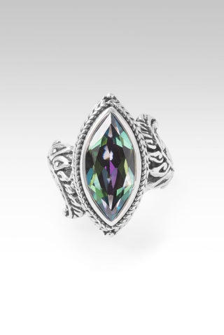 My Hiding Place Ring™ in Green Reflections™ Mystic Quartz - Dinner - only found at SARDA™
