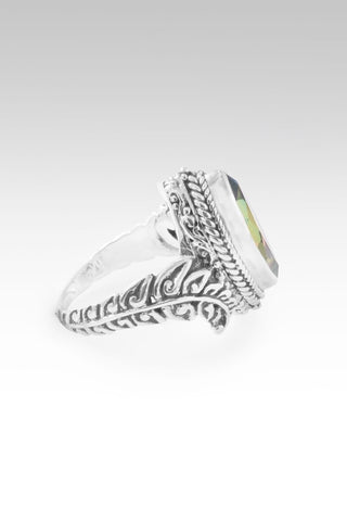 My Hiding Place Ring™ in Green Reflections™ Mystic Quartz - Dinner - only found at SARDA™
