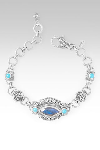 My House Built on You Bracelet™ in Labradorite & Sleeping Beauty Turquoise - Multi Stone - only found at SARDA™