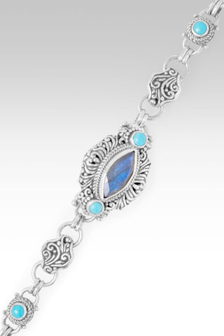 My House Built on You Bracelet™ in Labradorite & Sleeping Beauty Turquoise - Multi Stone - only found at SARDA™