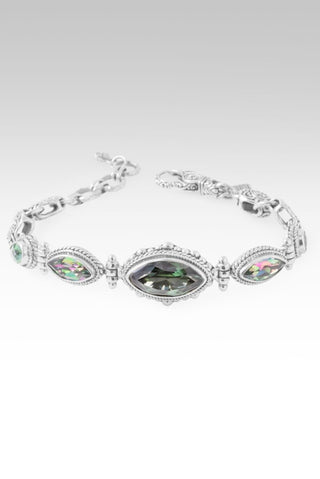 My One Firm Foundation Bracelet™ in Rebound Bliss™ Mystic Quartz, Odyssey Calpyso™ Mystic Quartz & Bali Crush™ Mystic Topaz - Multi Stone - only found at SARDA™