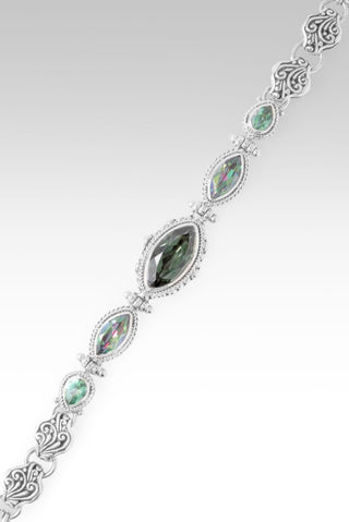 My One Firm Foundation Bracelet™ in Rebound Bliss™ Mystic Quartz, Odyssey Calpyso™ Mystic Quartz & Bali Crush™ Mystic Topaz - Multi Stone - only found at SARDA™