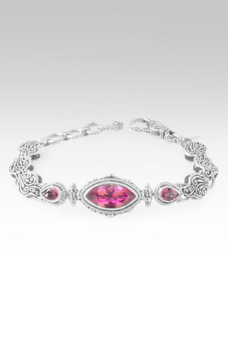 My One Firm Foundation Bracelet™ in Ultra™ Mystic Topaz & Pure Pink™ Mystic Topaz - Multi Stone - only found at SARDA™