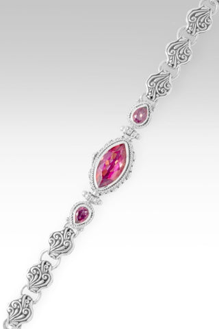 My One Firm Foundation Bracelet™ in Ultra™ Mystic Topaz & Pure Pink™ Mystic Topaz - Multi Stone - only found at SARDA™