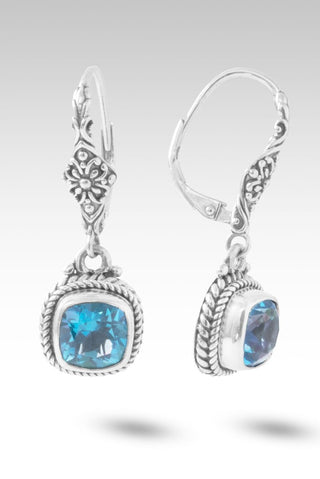 My Redeemer Earrings™ in Royal Bali Breeze™ Mystic Quartz - French Wire - only found at SARDA™
