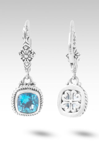 My Redeemer Earrings™ in Royal Bali Breeze™ Mystic Quartz - French Wire - only found at SARDA™