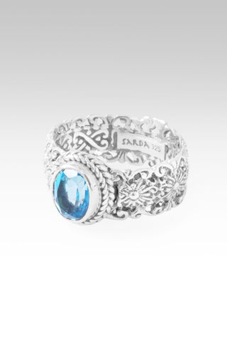 My Redeemer Ring™ in Royal Bali Breeze™ Mystic Quartz - Dinner - only found at SARDA™