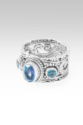 My Redeemer Ring™ in Royal Bali Breeze™ Mystic Quartz & Bali Breeze™ Mystic Topaz - Dinner - only found at SARDA™