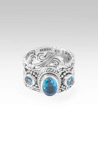 My Redeemer Ring™ in Royal Bali Breeze™ Mystic Quartz & Bali Breeze™ Mystic Topaz - Dinner - only found at SARDA™