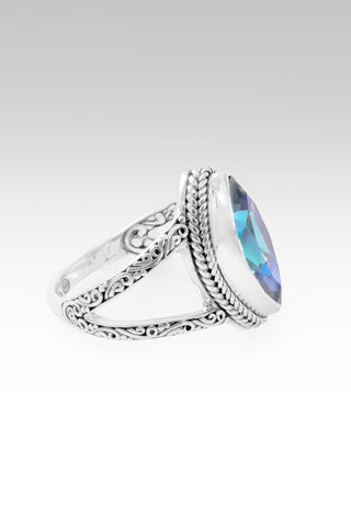My Shepherd Ring™ in Green Reflections™ Mystic Quartz - Dinner - only found at SARDA™