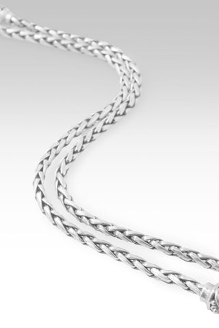 My Strong Tower Necklace™ in White Mother of Pearl, White Quartz & Freshwater Pearl - Multi Stone - only found at SARDA™