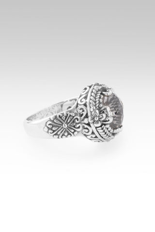 My Strong Tower Ring II™ in White Quartz - Stackable - only found at SARDA™