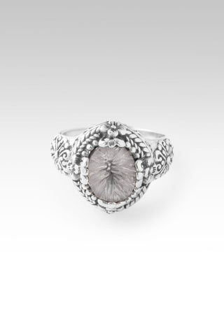 My Strong Tower Ring II™ in White Quartz - Stackable - only found at SARDA™