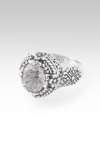 My Strong Tower Ring II™ in White Quartz - Stackable - only found at SARDA™