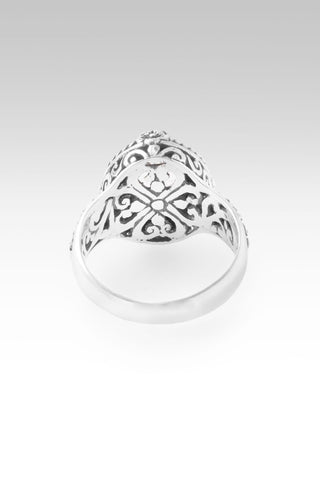 My Strong Tower Ring II™ in White Quartz - Stackable - only found at SARDA™