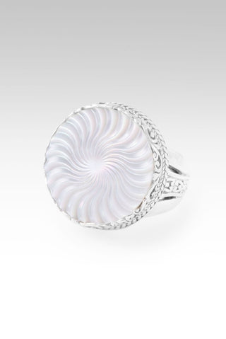 My Strong Tower Ring™ in White Mother of Pearl - Statement - only found at SARDA™