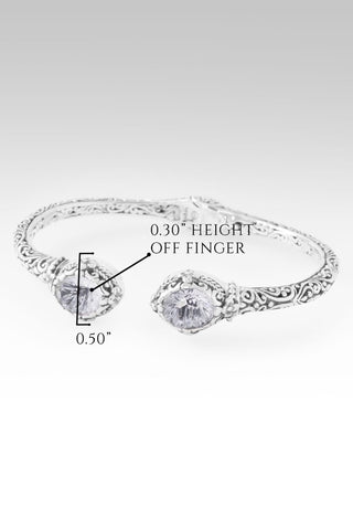 My Strong Tower Tip - To - Tip Bracelet™ in White Quartz - Tip - to - Tip - only found at SARDA™