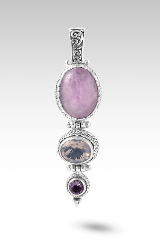 Never Forgotten Pendant™ in Kunzite, Lavender Moon Quartz & Amethyst - Multi Stone - only found at SARDA™