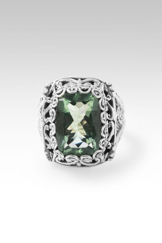 Never Leaves U Ring™ in Green Fluorite - Dinner - only found at SARDA™